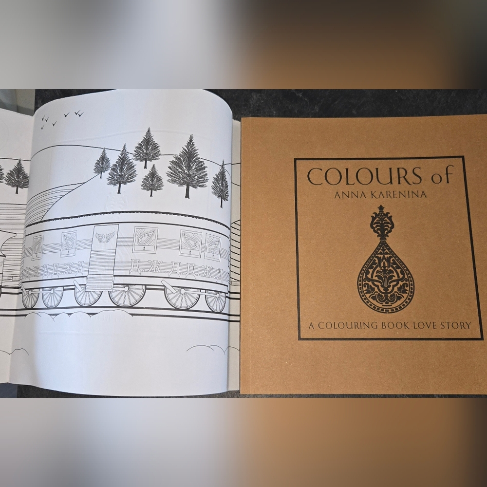 Colours of Anna Karenina Adult Coloring Book